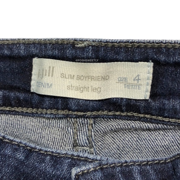 J Jill Slim Boyfriend Straight Leg Jeans - Picture 8 of 11